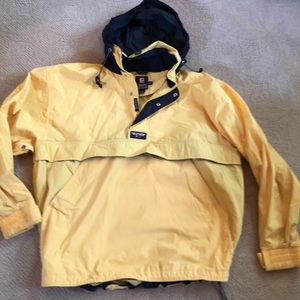 90’s RALPH LAUREN Yellow Windbreaker w/ Hood